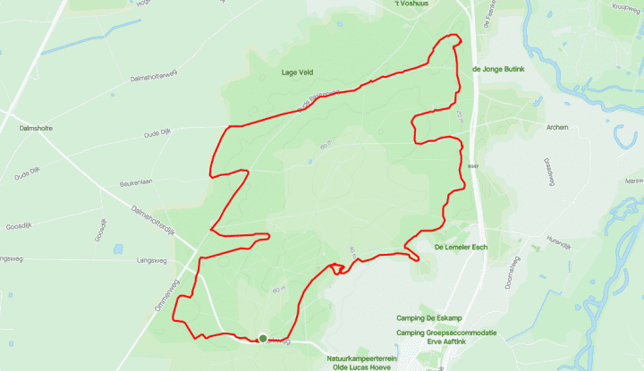 MTB Route Lemele (Lemelerberg)