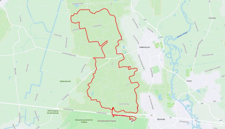 MTB route Hellendoorn