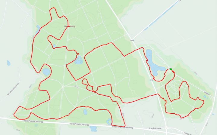 MTB route Sleen: En toen ging het mis