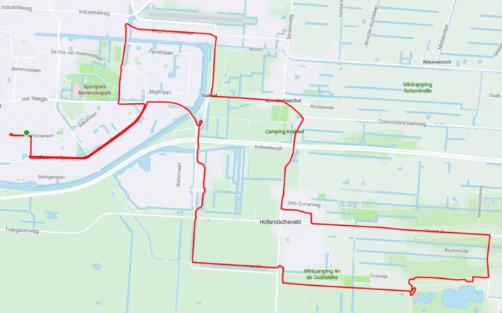 Rondje Hoogeveen – Hollandscheveld – Noordscheschut