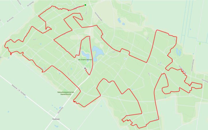 MTB route Staphorst (korte route)