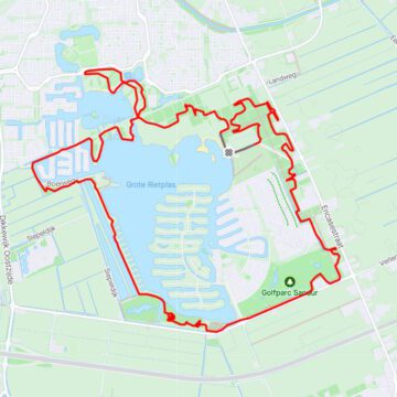 MTB route Emmen Grote Rietplas