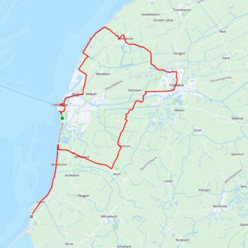 fietsen in noordwest friesland